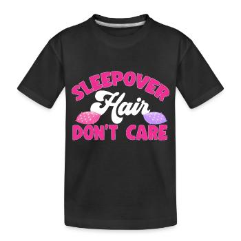 Sleepover Party Pajamas Slumber Party - Kids' Premium Organic T-Shirt - black - Front