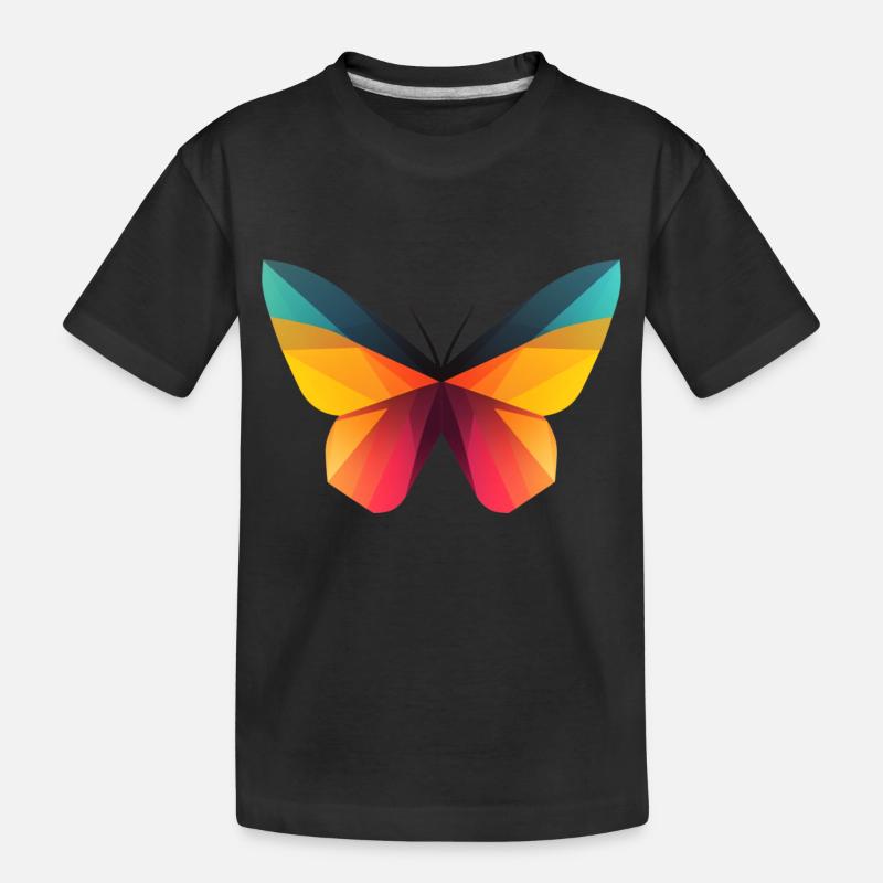 Papillon - T-shirt bio Premium Enfant - noir