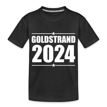 Sables d’or 2024 - T-shirt bio Premium Enfant - noir - Devant