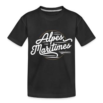Alpes-Maritimes - T-shirt bio Premium Enfant - noir - Devant