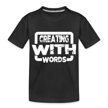 L’état d’ créatif Cool Inspiration créative - T-shirt bio Premium Enfant - noir - Devant
