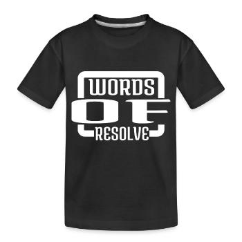 blague communication efficace persistance drôle - T-shirt bio Premium Enfant - noir - Devant