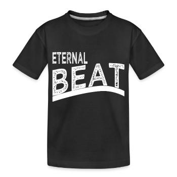 Rythme Rythmique Énergie Cool Durable Classiques Geek - T-shirt bio Premium Enfant - noir - Devant