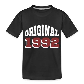 Original 1992 - T-shirt bio Premium Enfant - noir - Devant