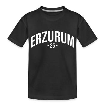 Erzurum 25 Turquie Turquie Cadeau Vacances TR Türk - T-shirt bio Premium Enfant - noir - Devant