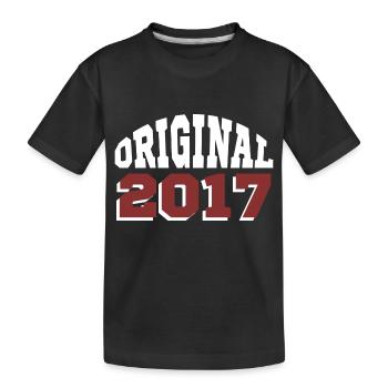 Original 2017 - T-shirt bio Premium Enfant - noir - Devant