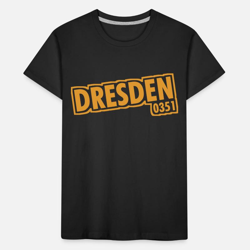 Dresden - 0351 - Area Code - Saxony Kids' Premium Organic T-Shirt