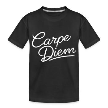 Carpe Diem - T-shirt bio Premium Enfant - noir - Devant