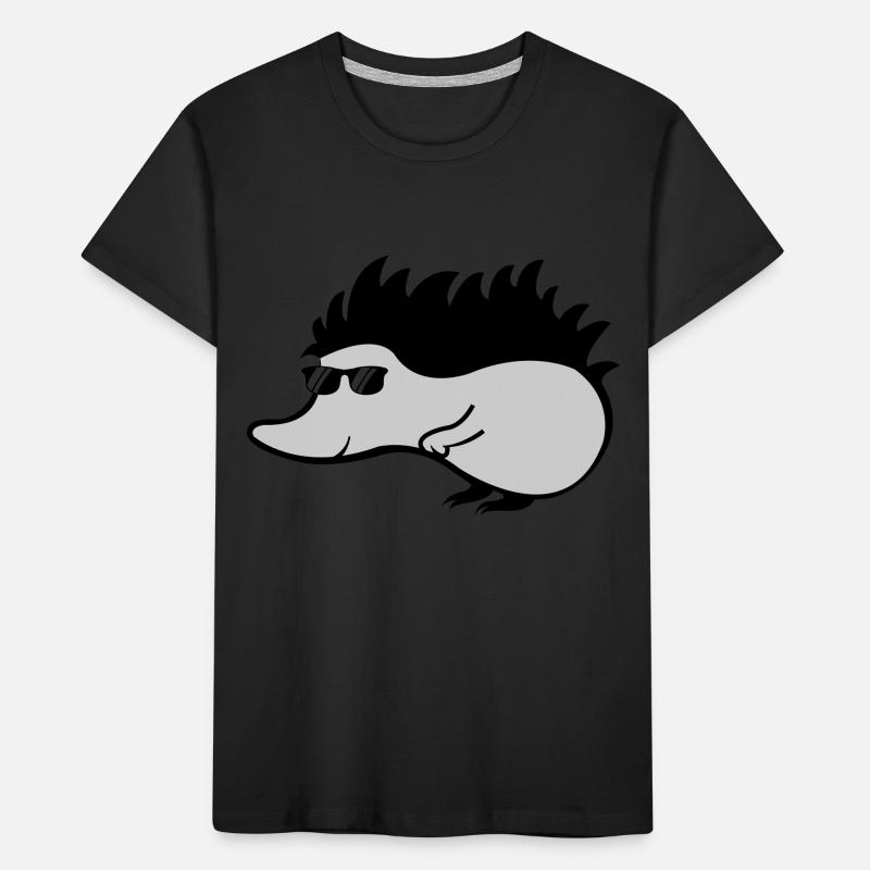cool hedgehog Kids' Premium Organic T-Shirt