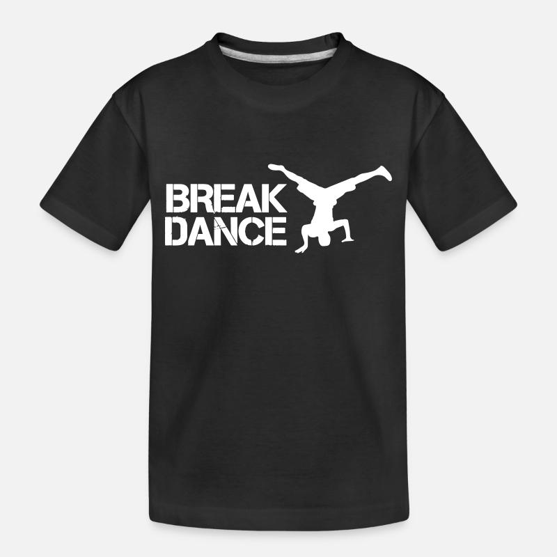 Break Dance 1 - T-shirt bio Premium Enfant - noir