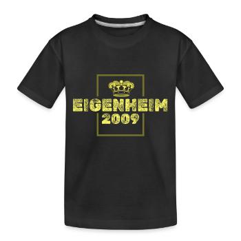 Maître d’ouvrage 2009 - T-shirt bio Premium Enfant - noir - Devant