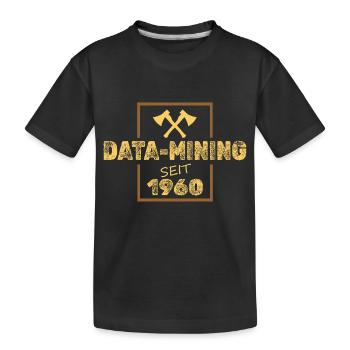 Exploitation minière 1960 - T-shirt bio Premium Enfant - noir - Devant