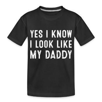 Probablement affamé Drôle Définition Affamé Et En Colère - T-shirt bio Premium Enfant - noir - Devant
