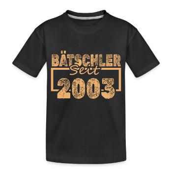Single, 2003 - T-shirt bio Premium Enfant - noir - Devant