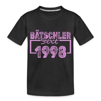Baccalauréat 1998 - T-shirt bio Premium Enfant - noir - Devant