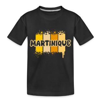 Martinique Martinique - T-shirt bio Premium Enfant - noir - Devant