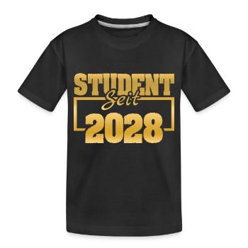 Etudiant 2028 - T-shirt bio Premium Enfant - noir - Devant