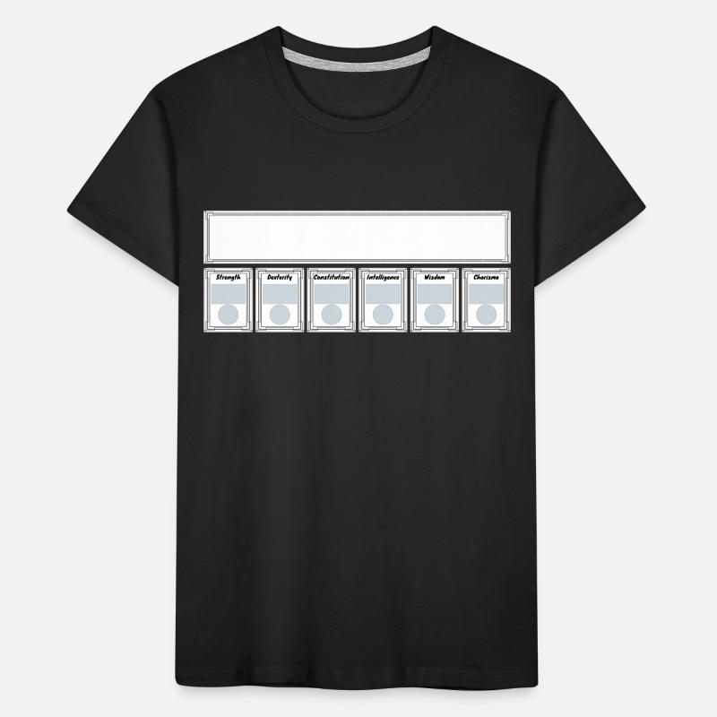 Stat Sheet Kids' Premium Organic T-Shirt