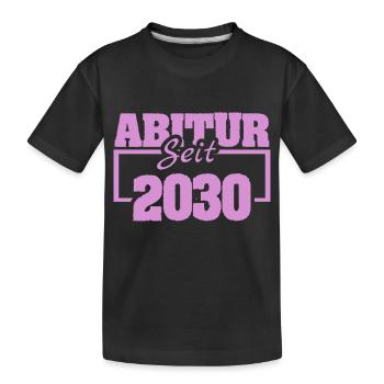 Matura 2030 - Kinder Premium Bio T-Shirt - Schwarz - Vorne