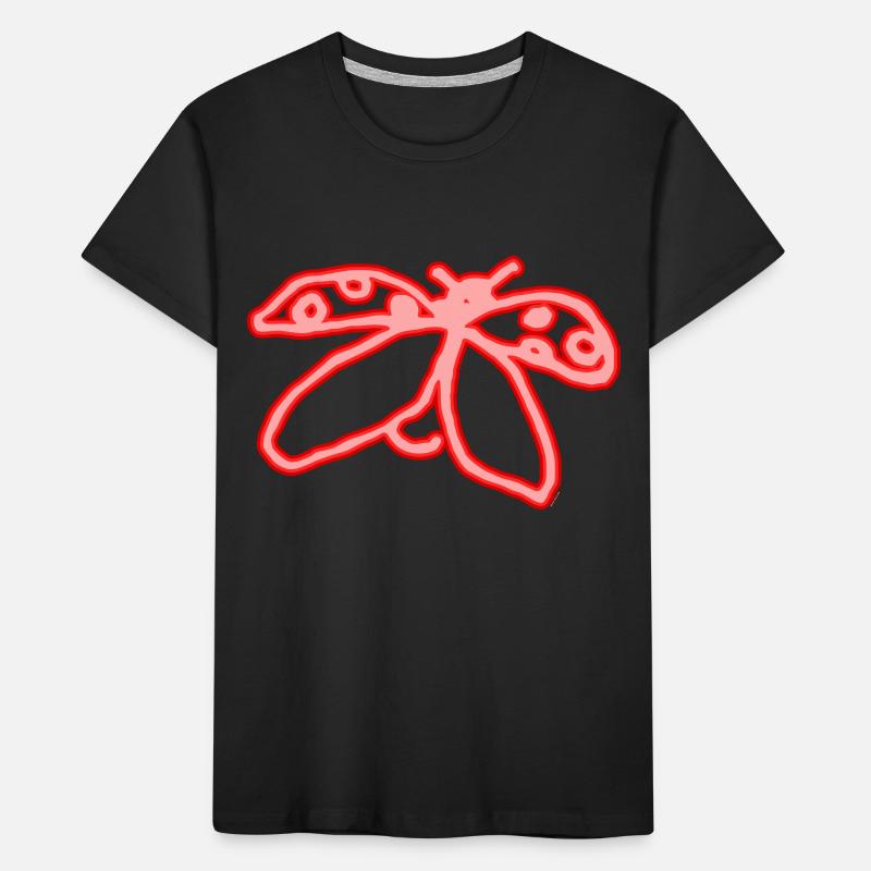 Neon Ladybug Kids' Premium Organic T-Shirt