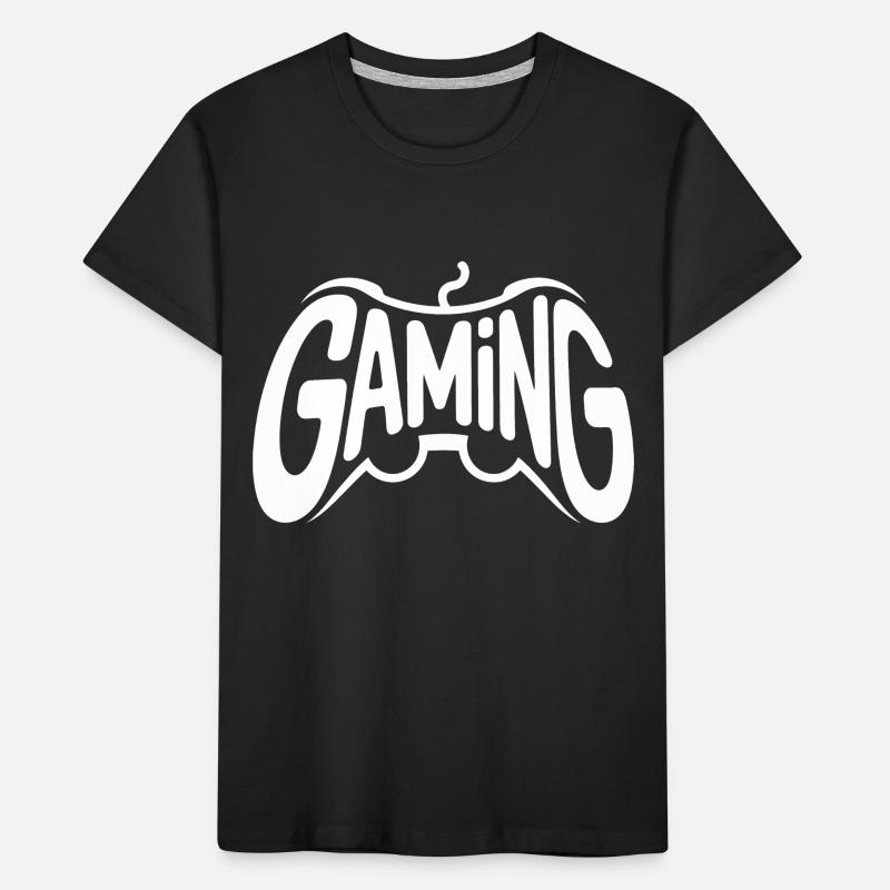 Gaming - Cool Controller Logo Kids' Premium Organic T-Shirt