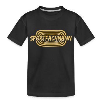Spécialiste du sport de travail - T-shirt bio Premium Enfant - noir - Devant
