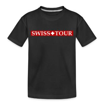 Tour Suisse - T-shirt bio Premium Enfant - noir - Devant