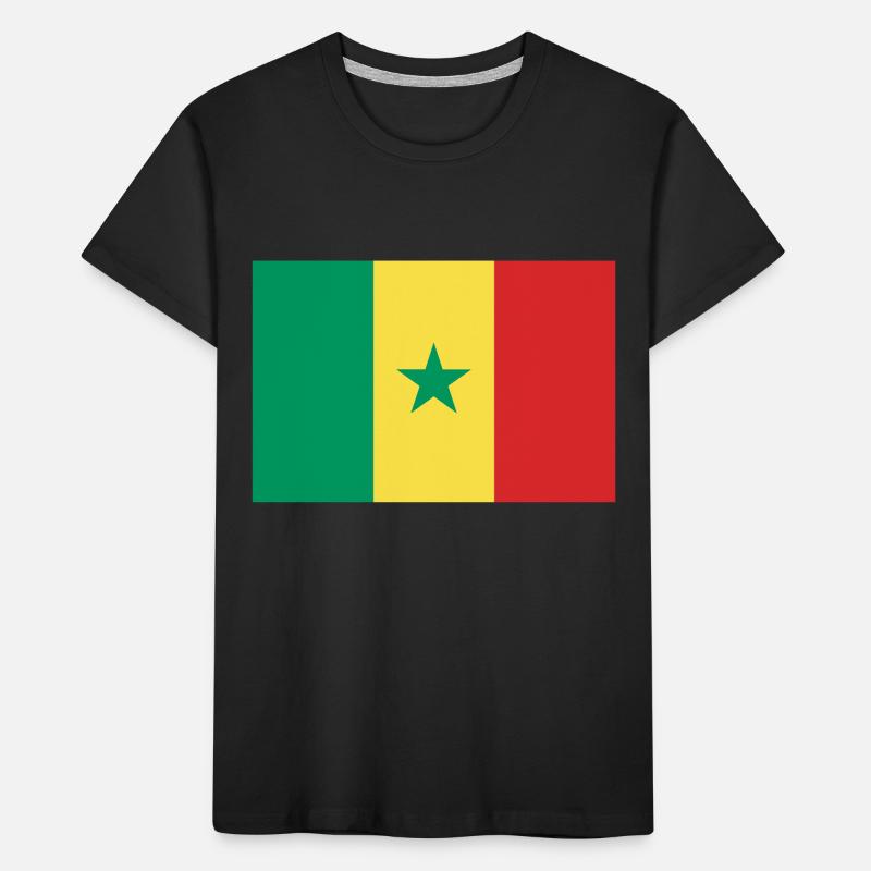Sénégal - drapeau T-shirt bio Premium Enfant