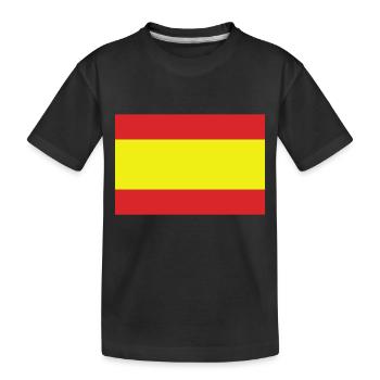 Espagne - T-shirt bio Premium Enfant - noir - Devant