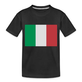 italien - T-shirt bio Premium Enfant - noir - Devant