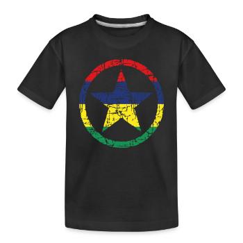 étoiles enracinée maison de coeur d'amour Ile Maurice png - T-shirt bio Premium Enfant - noir - Devant