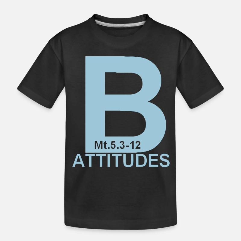 beatitudes - T-shirt bio Premium Enfant - noir