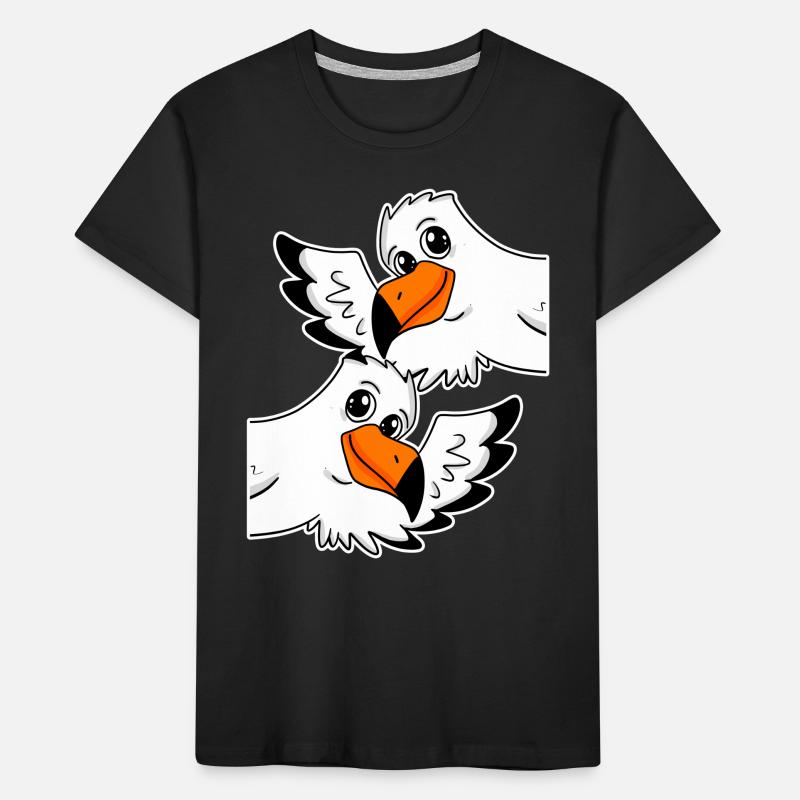 Möwe Möwen Kinder Premium Bio T-Shirt