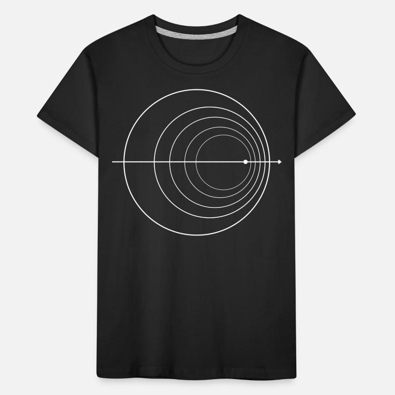 Doppler Effekt Physik Nerd Quantenphysik Mathe Kinder Premium Bio T-Shirt