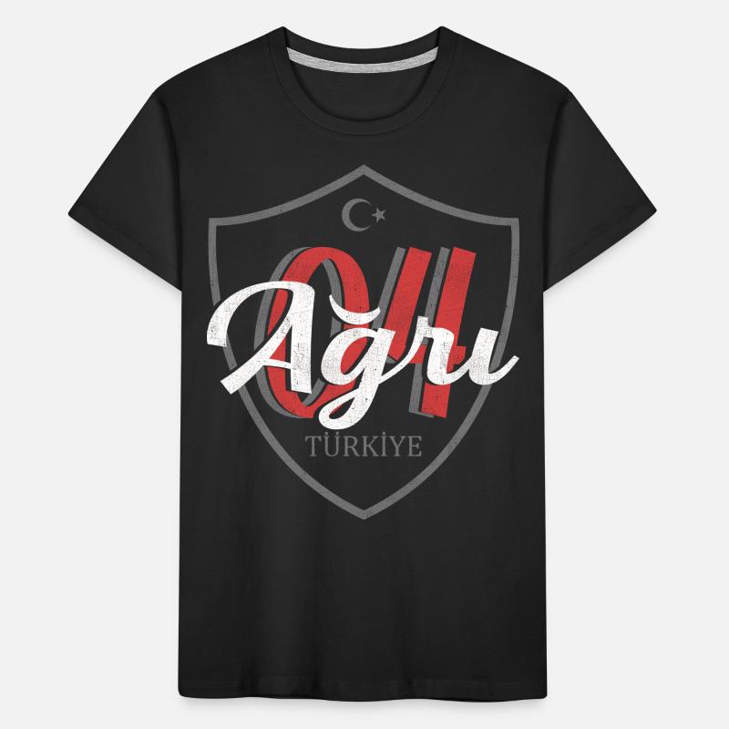 Ağrı Kids' Premium Organic T-Shirt