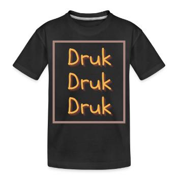 T-shirts imprimés, dialectaux - T-shirt bio Premium Enfant - noir - Devant