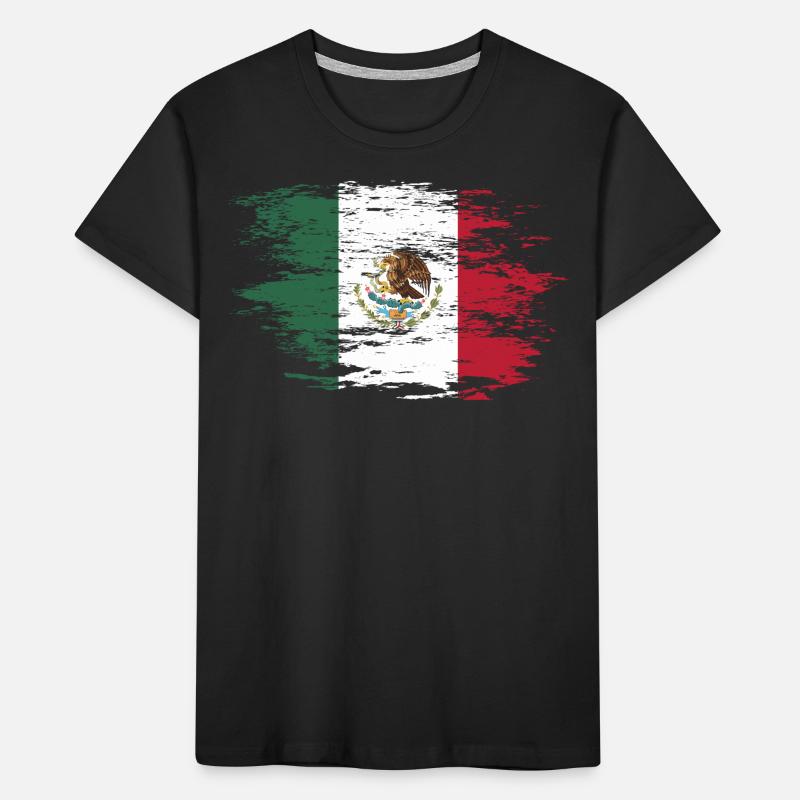 Drapeau mexicain utilisé T-shirt bio Premium Enfant