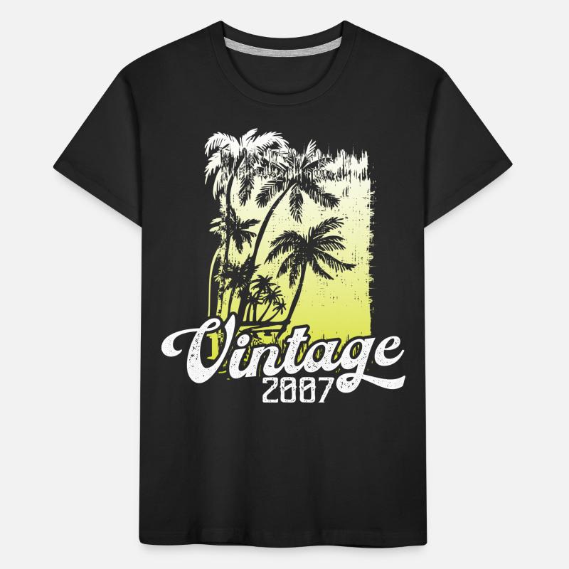 This legend was born in 2007 Birthday Retro Kids' Premium Organic T-Shirt