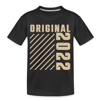 Original 2022 Authentic 2022 Vintage Bursdag - T-shirt bio Premium Enfant - noir - Devant