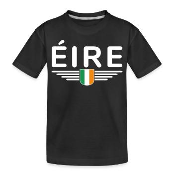 I Love Ireland Elegance Style Design T-Shirt - T-shirt bio Premium Enfant - noir - Devant