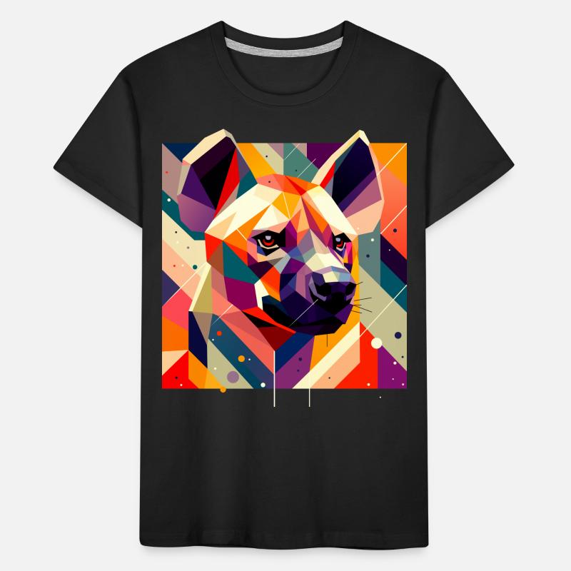 Hyäne Kinder Premium Bio T-Shirt