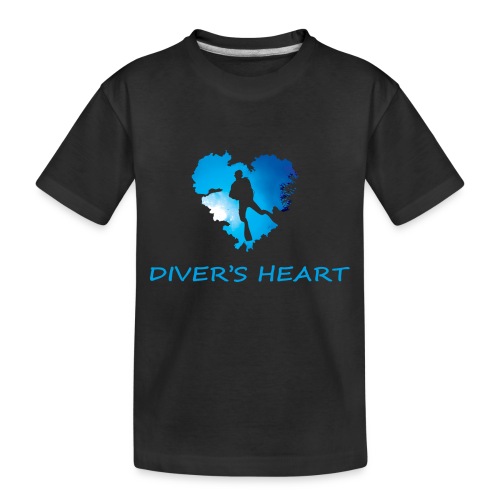 serce-png - Ekologiczna koszulka dziecięca Premium