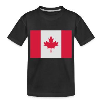 Canada - T-shirt bio Premium Enfant - noir - Devant
