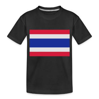 Flag Thailand - drapeau Thailande - ประเทศไทย - T-shirt bio Premium Enfant - noir - Devant