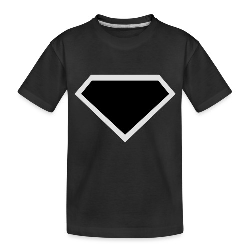 Diamond Black - Two colors customizable - Kinderen premium biologisch T-shirt