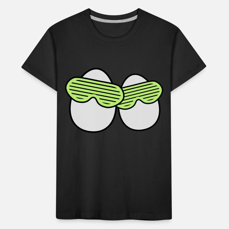 Funky Eggs Kids' Premium Organic T-Shirt