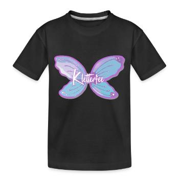 Fée d’escalade Escalade Bouldern - T-shirt bio Premium Enfant - noir - Devant