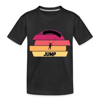 Skydive JUMP - T-shirt bio Premium Enfant - noir - Devant