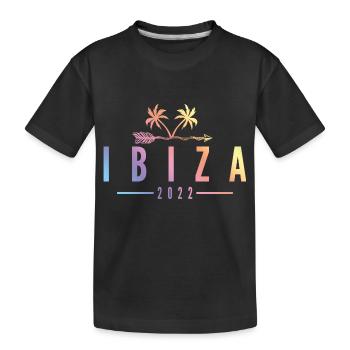 Ibiza 2022 - T-shirt bio Premium Enfant - noir - Devant