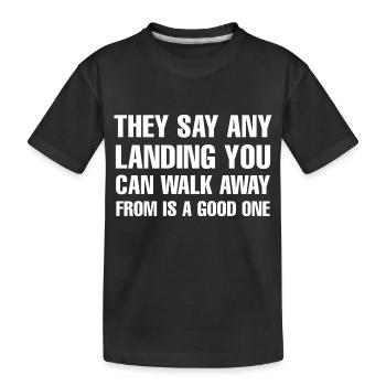 Course de marathon - T-shirt bio Premium Enfant - noir - Devant